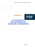 Accionamientos en máquinas de elevación y transporte