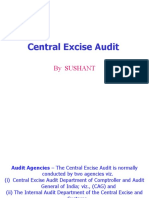 Central Excise Audit: by Sushant