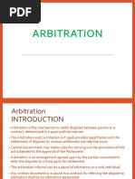 Arbitration