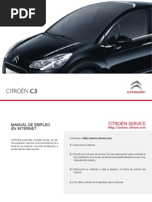 12 Citroen C3 Transmision Mecanica Neumatico