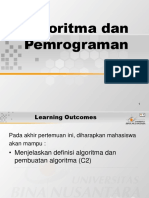 Algoritma Pengembangan