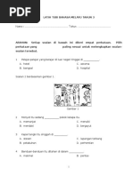 Latih Tubi Soalan Latihan Bahasa Melayu Tahun 3 2