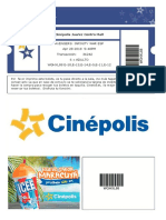 Boleto Cinepolis