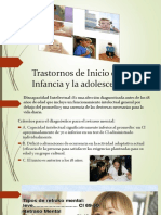 Trastornos de Inicio en La Infancia, Niñez y Adolescencia PDF
