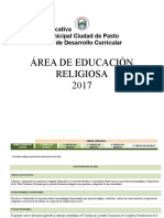 Plan de Area Educacion Religiosa 2017