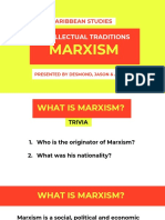 Marxism: Intellectual Traditions