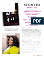 The Hate U Give Reading Guide