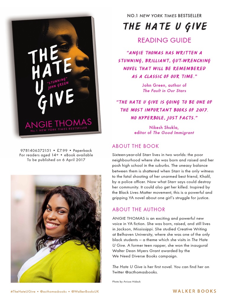 book review on the hate you give