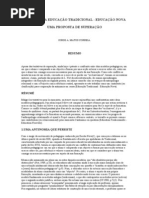 A ANTINOMIA EDUCAÇÃO TRADICIONAL