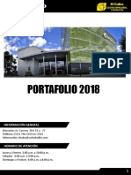 Portafolio 2018 Servicios Tarifas El Cubo