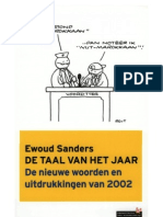 Sanders, Ewoud_De Taal Van Het Jaar