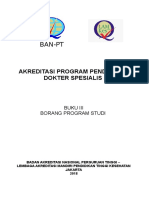 untuk Dokumen Akreditasi Program Pendidikan Dokter Spesialis