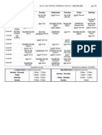 La Fitness Class Schedule (Print Version) - Pasadena - Lake Ave - Pasadena, CA