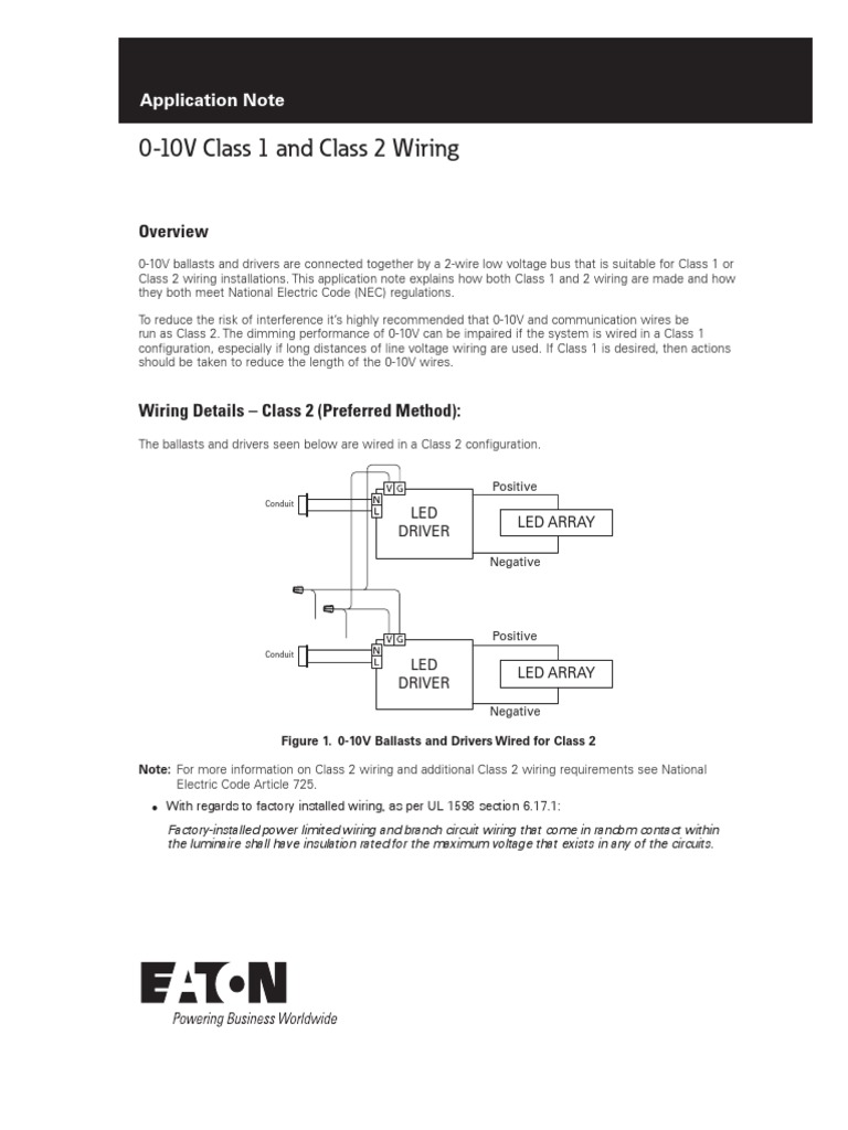 0-10v_class1_2_wiring | Electrical Wiring | Manufactured Goods