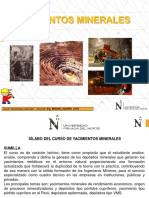 1° Introducción A Los Yacimientos Minerales