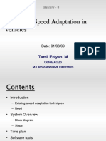 Speed Adaptation