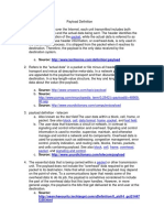 Payload Definition PDF