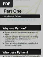 Introductory Python