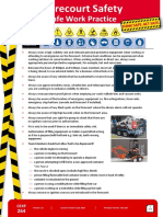 Forecourt safety work practices