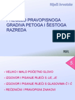 Pregled Gradiva 5. I 6. R