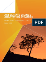 ACT Climate Change Adaptation Strategy