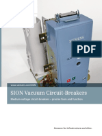 SION Vacuum Circuit Breakers Flyer 7072