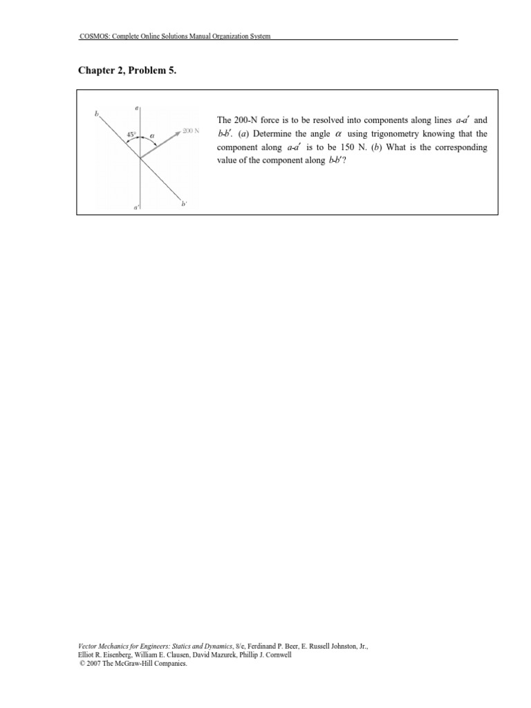 Chapter 2, Problem 5. Aa BB Aa BB PDF