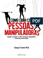 Como Lidar Com Pessoas Manipuladoras - George K. Simon