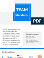 3. the Improved Team Standards
