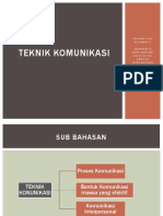 Teknik Komunikasi