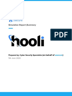 Hooli Phishing Simulation Report v1.0.Docx