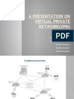 A Presentation On Virtual Private Network (VPN)