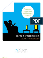 Nielsen Three Screen Report Q12010