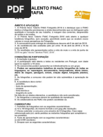 Regulamento Novos Talentos Fotografia 2018