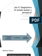 Diagnóstico clínico de la pulpa y tejidos periapicales