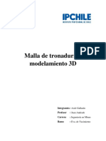 Malla Tronadura y Modelamiento 3D Final