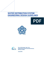 Water Engineering Design Guidelines