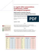 Regole Di Nomenclatura Chimica