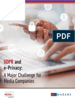 GDPR and e-Privacy: A Major Challenge for Media Companies