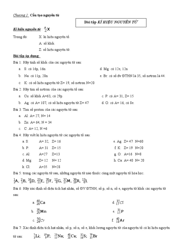 3. Ứng Dụng Của Số Hiệu Nguyên Tử Trong Thực Tiễn