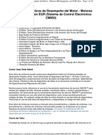 Árbol de Diagnósticos de Desempeño Del Motor - Motores ISB Equipados Con EGR (Sistema de Control Electrónico CM850)