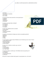 Ficha de Leitura Gato Malhado e Andorinha Sinha