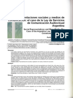 Representaciones sociales y medios de comunición el caso de la Ley de Servicios de Comunicación Audiovisual Argentina.pdf