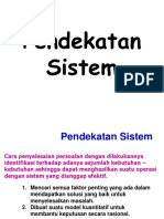 Pendekatan Sistem Ansis