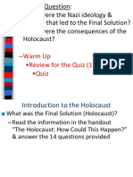 The Holocaust