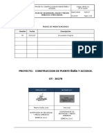 Plan de Seguridad, Salud y Medio Ambiente Pte Ñaña OT 20278 PDF