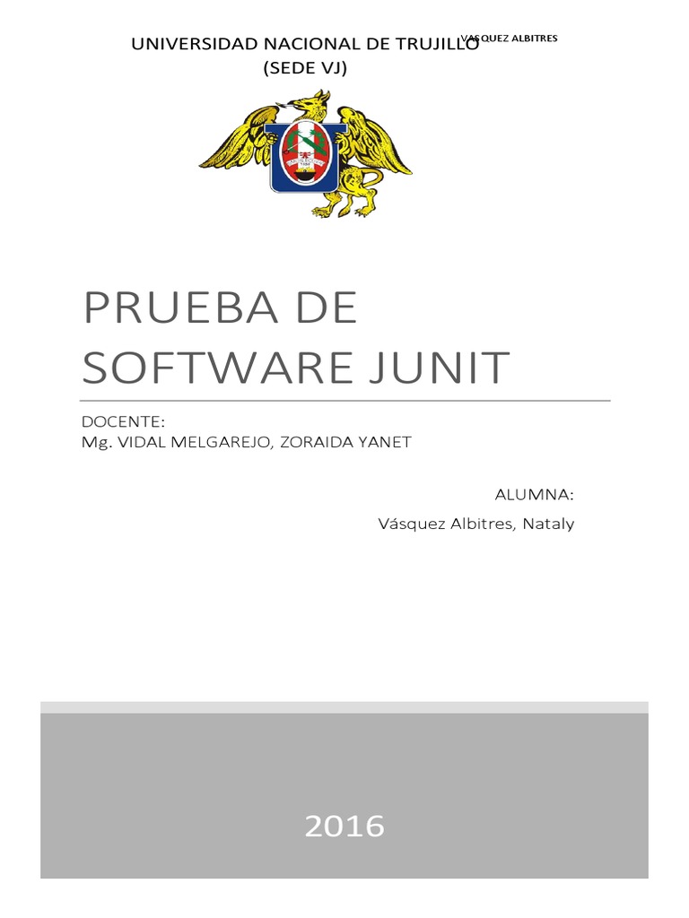 Pruebas Unitarias con JUnit en NetBeans | PDF | Métodos y materiales de ...