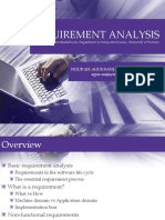 Requirement Analysis: Ngurah Agus Sanjaya Er, S.Kom, M.Kom Agus - Sanjaya@cs - Unud.ac - Id