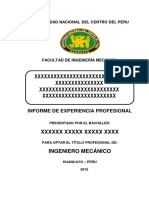 Formato de Informe de Experiencia Profesional Fim