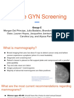 routine gyn screening